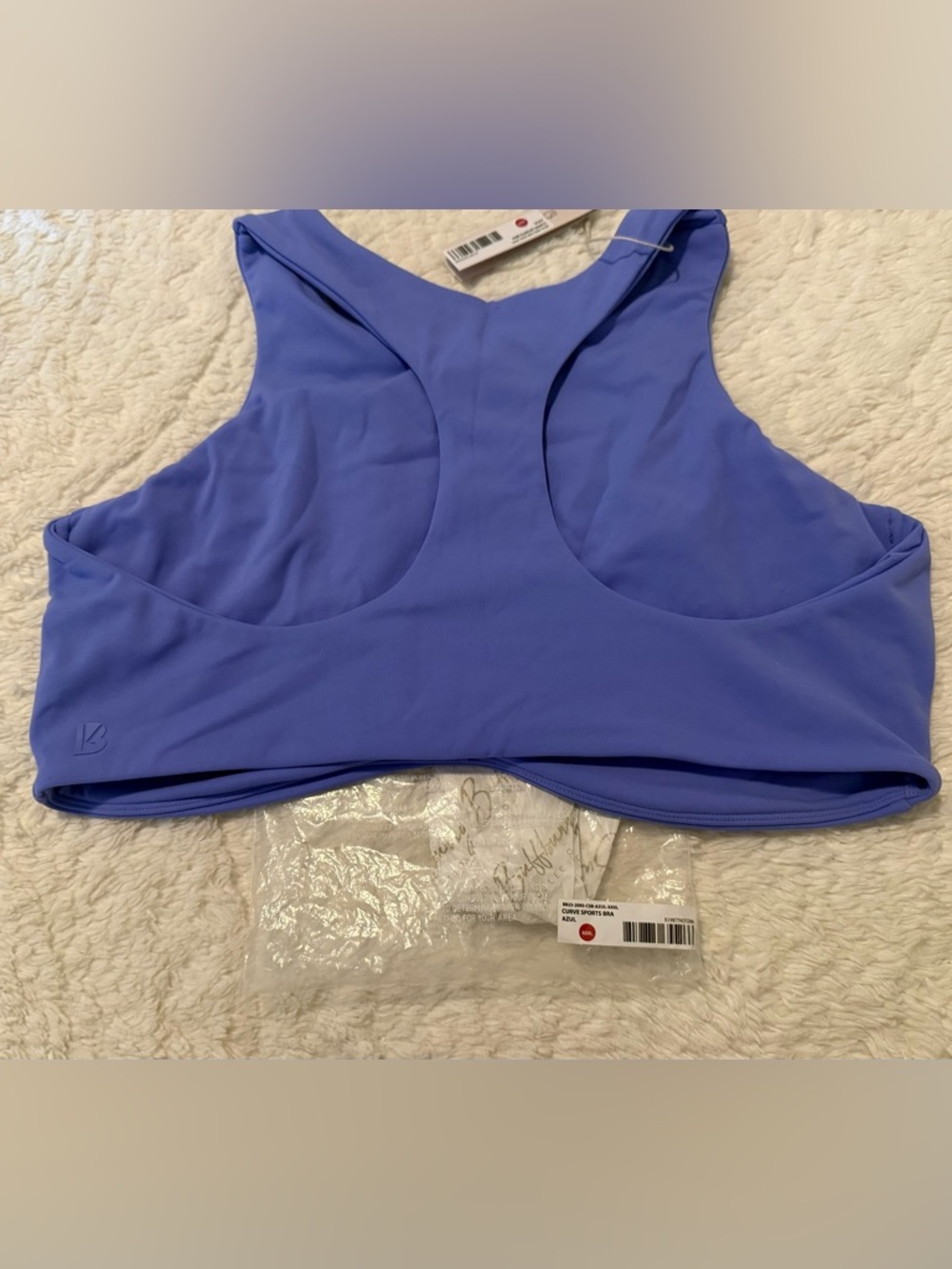 Buffbunny Curve Sports bra Azul XXXL - Picture 3 of 5